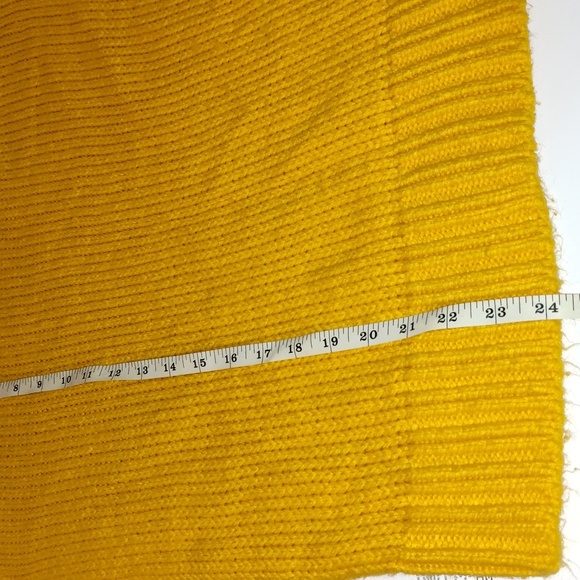 Victoria's secret Pink boyfriend sweater yellow size extra small - Picture 7 of 7